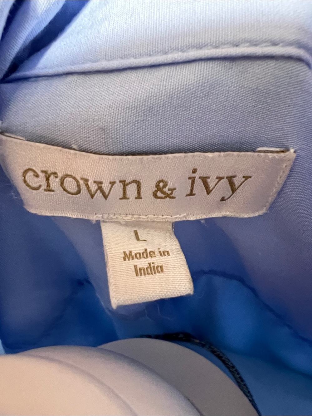 Crown & ivy baby blue dress - Picture 3 of 5